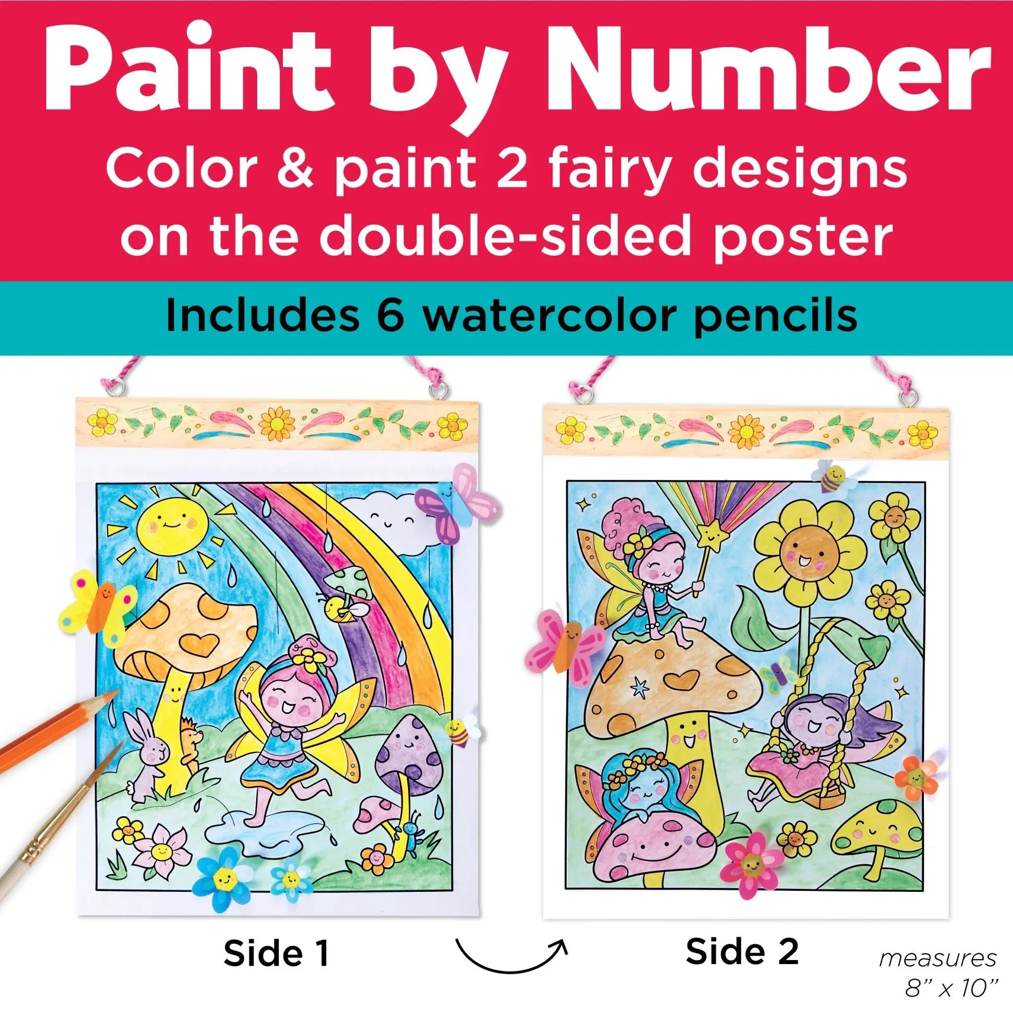 Creativity For Kids 14362 Fairy Friends Wall Art Wise - Kids Toys