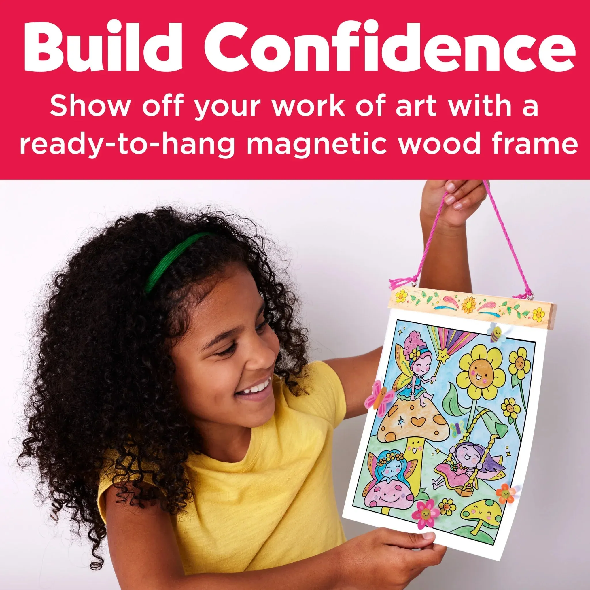 Creativity For Kids 14362 Fairy Friends Wall Art Wise - Kids Toys