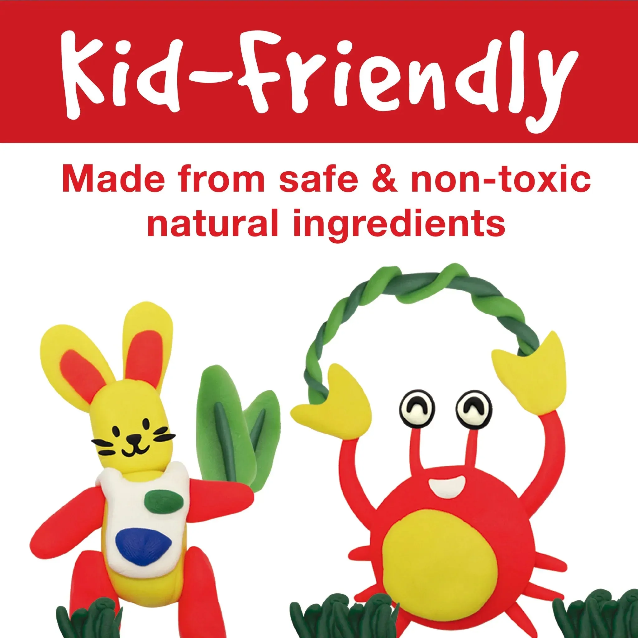 Creativity For Kids 370814 Little Creatives 4Ct Modelling Dough 50 Gm Wise - Kids Toys