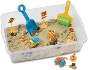 Creativity for Kids 6279 Sensory Bin Contruction Zone Wise - Kids Toys