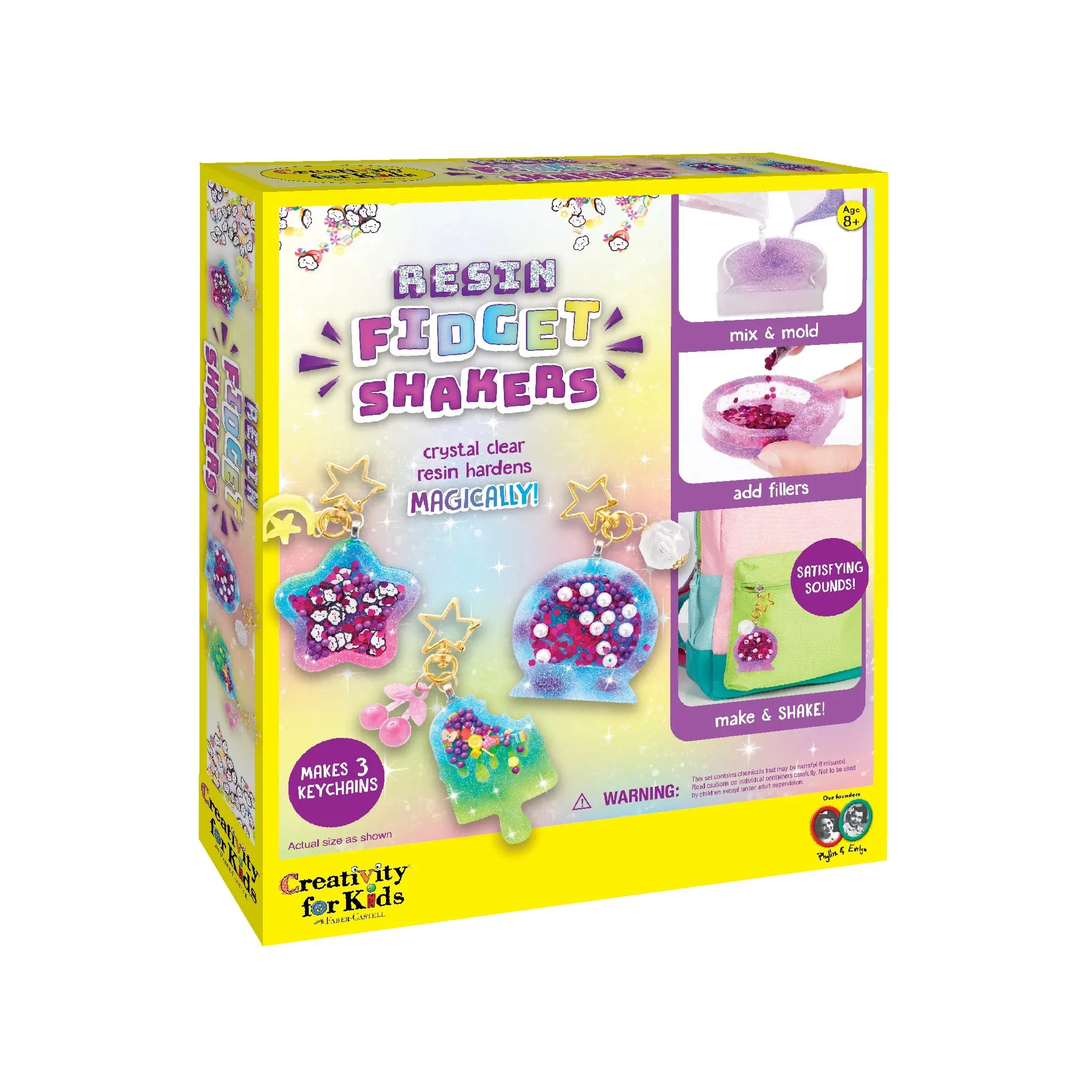 Creativity for Kids 6336 Resin Fidget Shakers Wise - Kids Toys