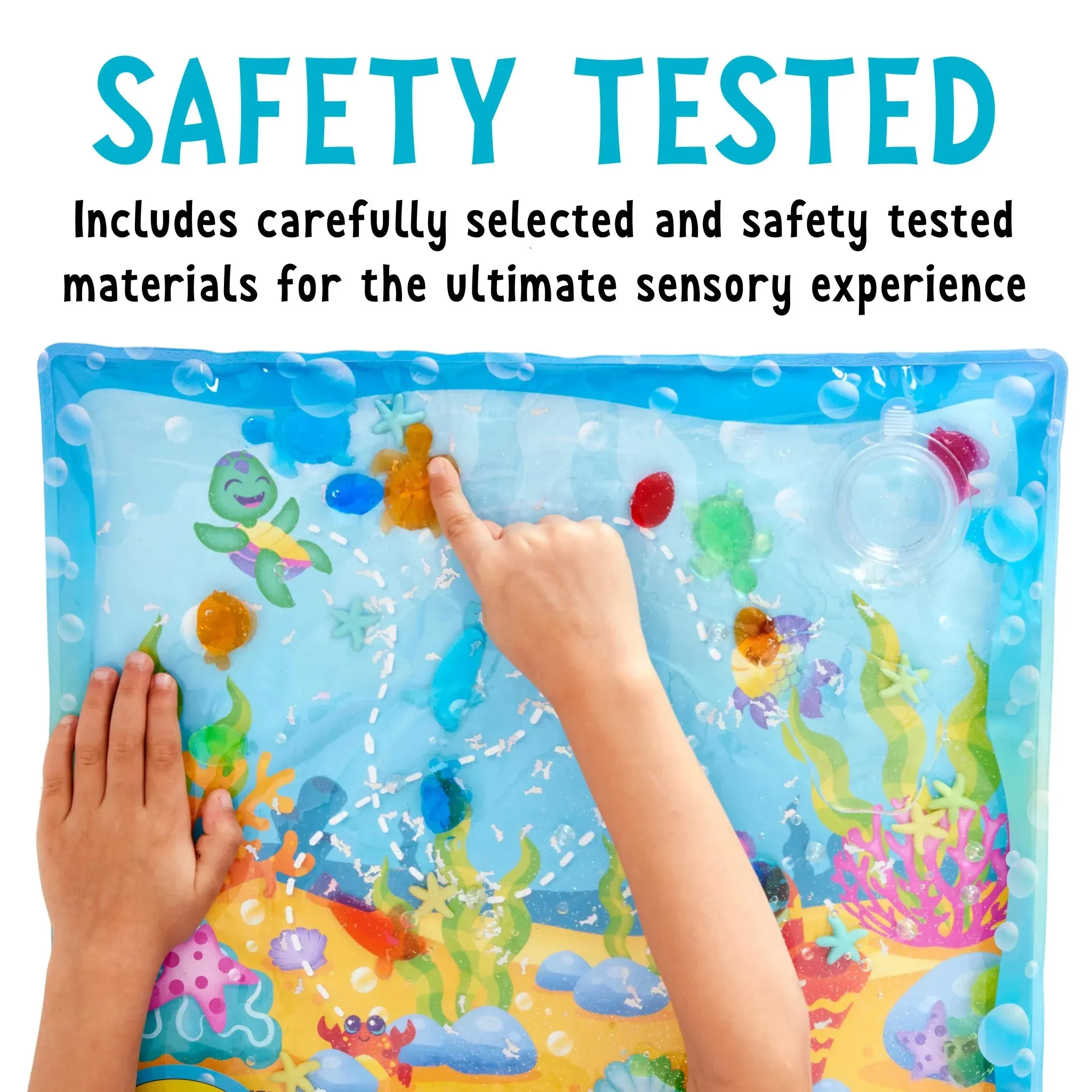 Creativity For Kids 6403 Sensory Squish Bag - Ocean Adventure Wise - Kids Toys
