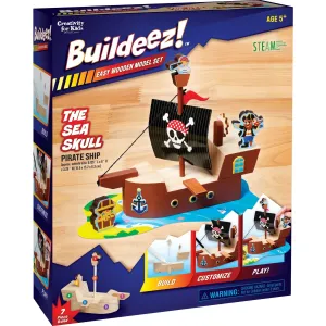Creativity For Kids 6459 Buildeez Pirate Ship The Sea Skull Wise - Kids Toys