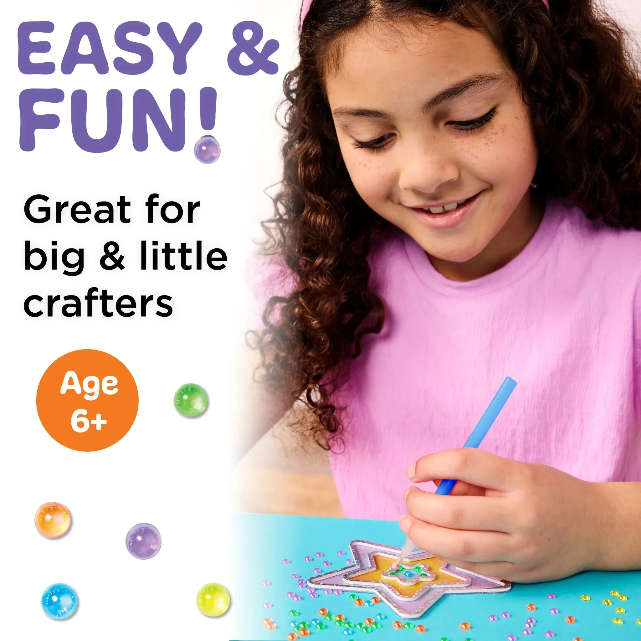 Creativity For Kids 6473 Bubble Gemssuper Sticker Star Wise - Kids Toys