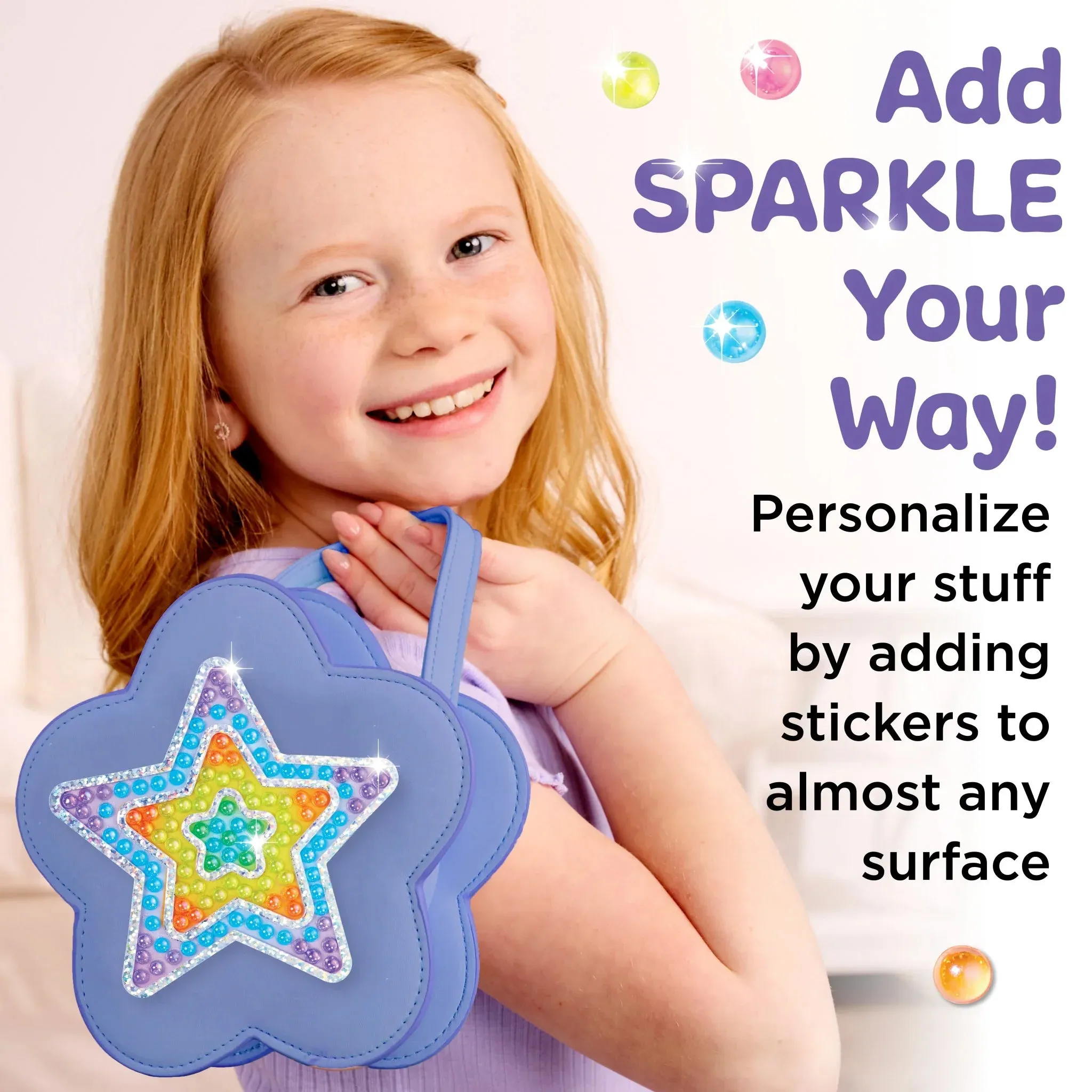 Creativity For Kids 6473 Bubble Gemssuper Sticker Star Wise - Kids Toys