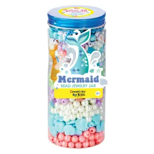 Creativity For Kids 6477 Mermaid Bead Jewelry Jar Wise - Kids Toys