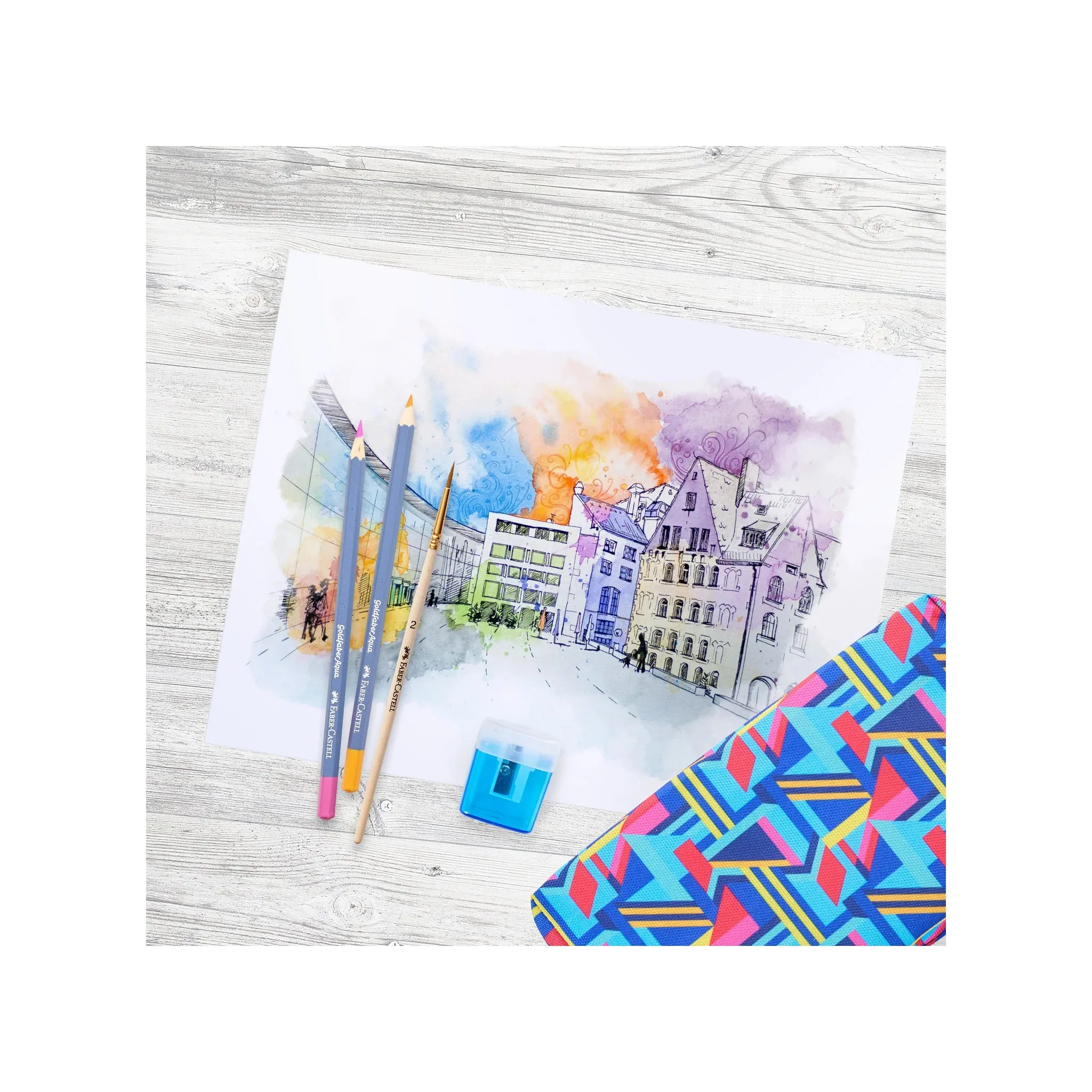 Creativity for Kids CK770416T Art On The Go Watercolor Pencils Wise - Kids Toys