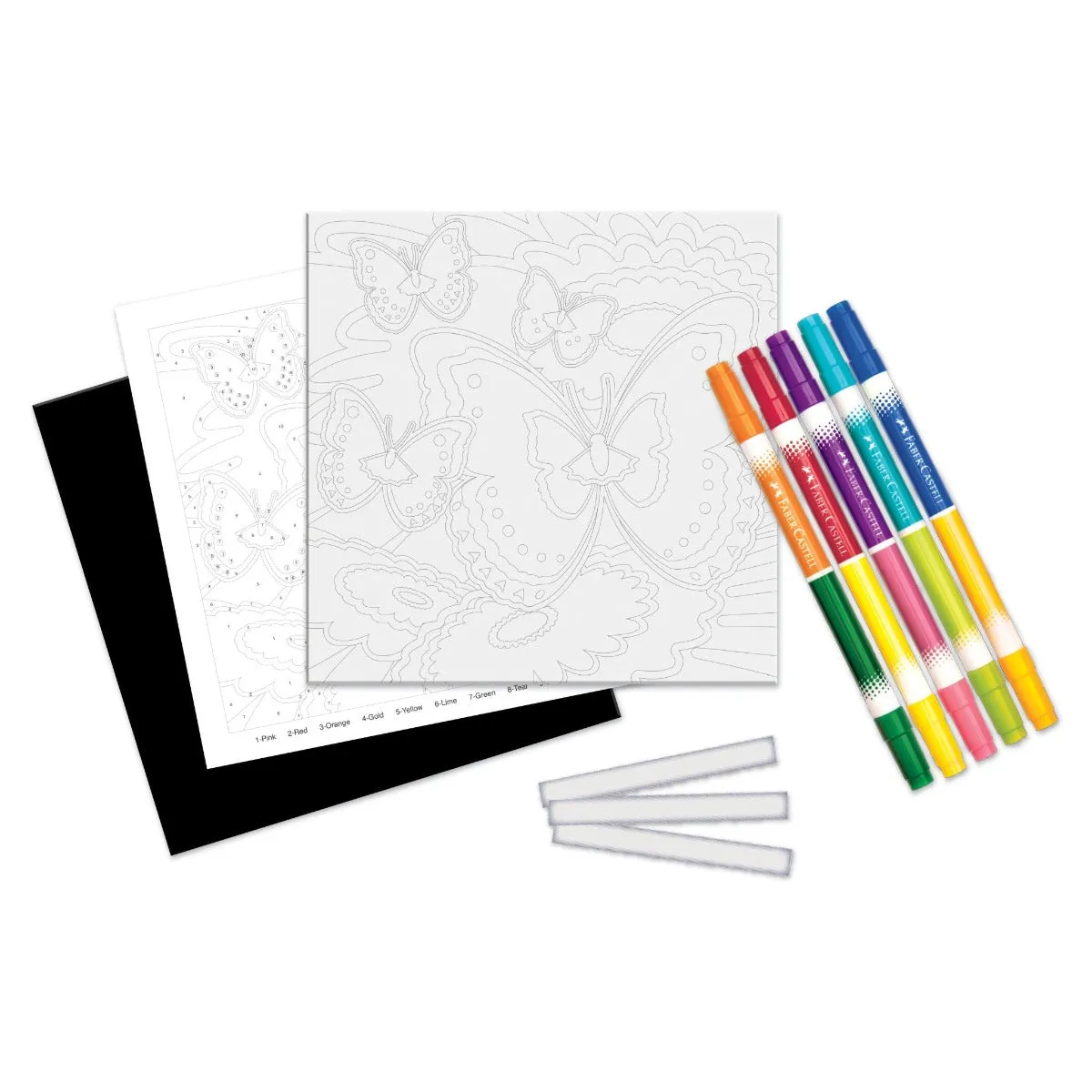 Creativity for Kids Color by Number Bloomin Butterflies Wise - Kids Toys