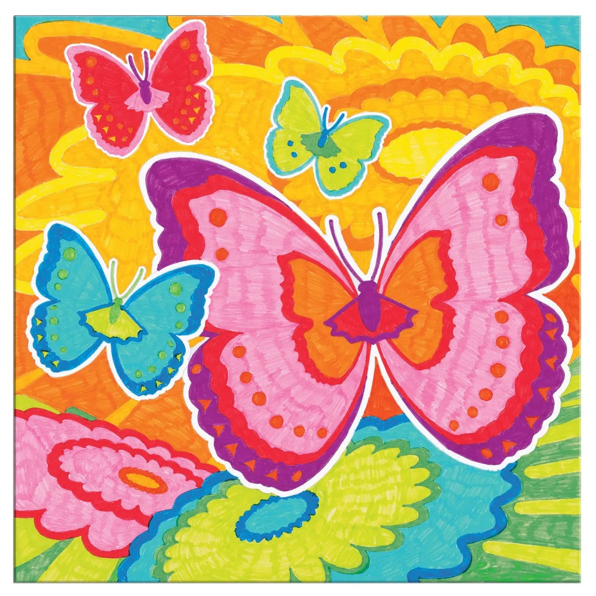 Creativity for Kids Color by Number Bloomin Butterflies Wise - Kids Toys