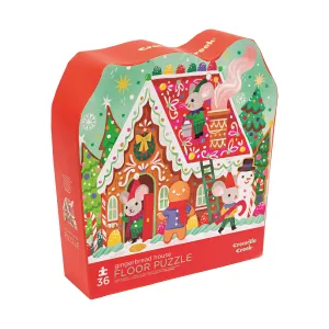 Crocodile Creek Gingerbread House 36-Piece Floor Puzzle
