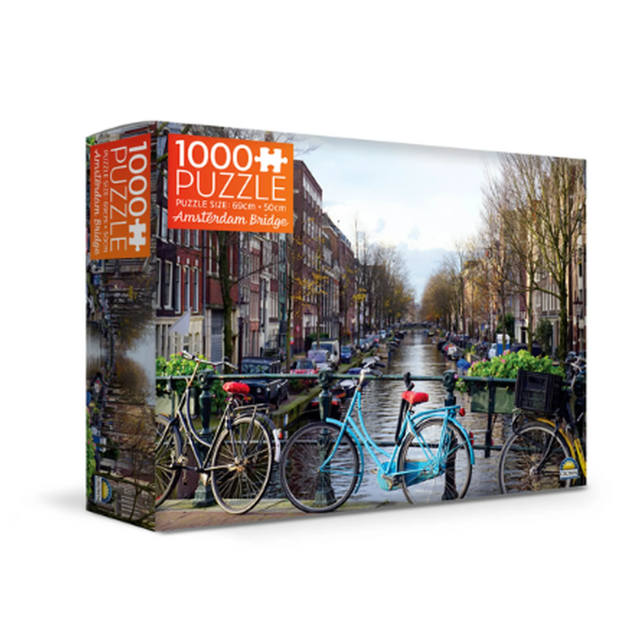 Crown Amsterdam Bridge 1000 Piece Puzzle