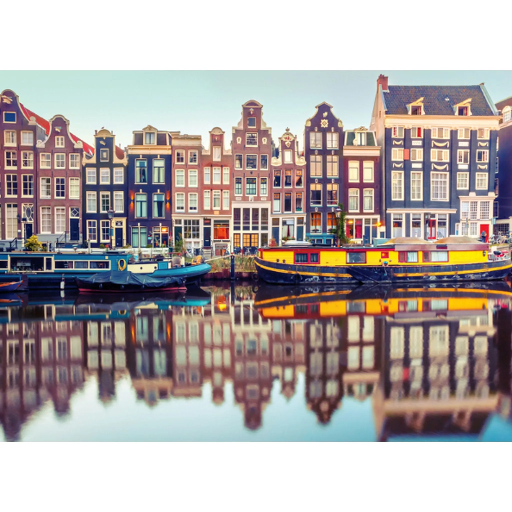 Crown Singel Canal Amsterdam 1000 Piece Puzzle