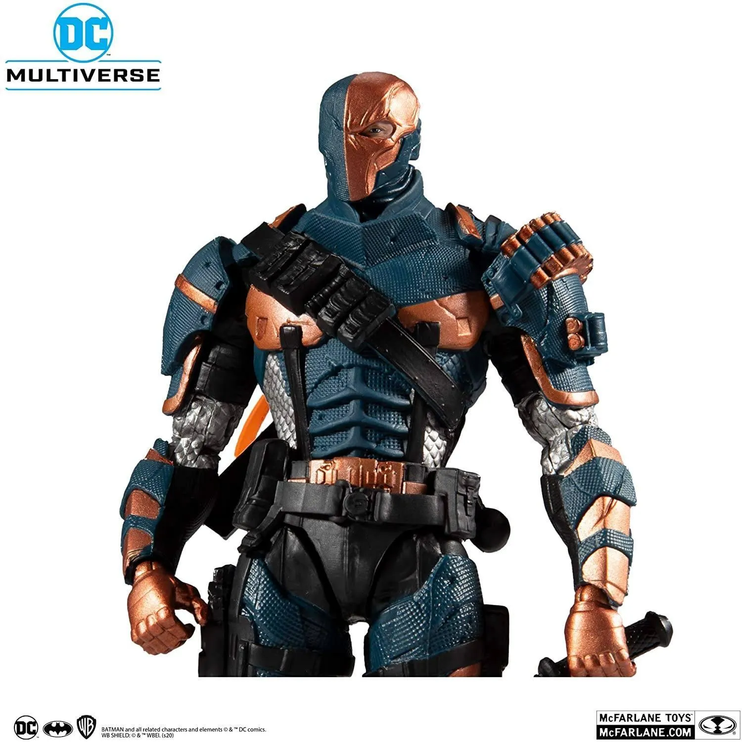 DC Multiverse Batman Arkham Origins Deathstroke Action Figure