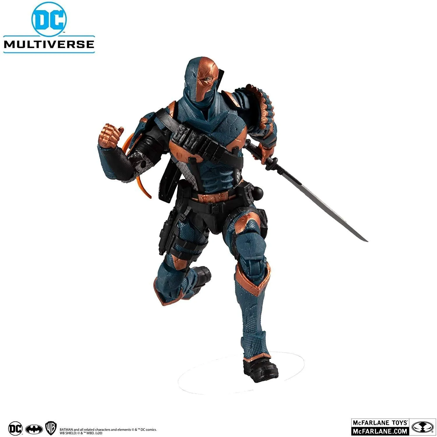 DC Multiverse Batman Arkham Origins Deathstroke Action Figure
