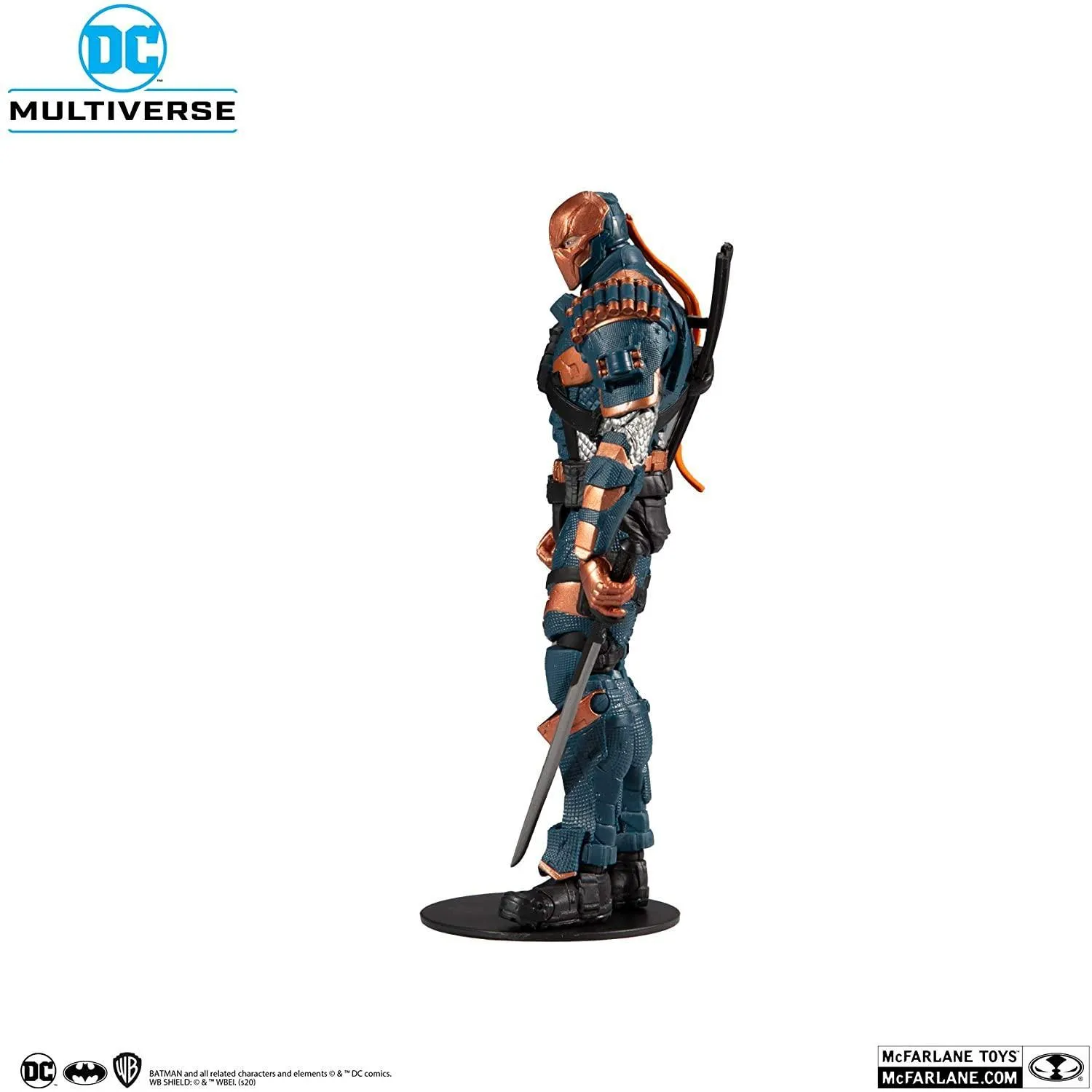 DC Multiverse Batman Arkham Origins Deathstroke Action Figure