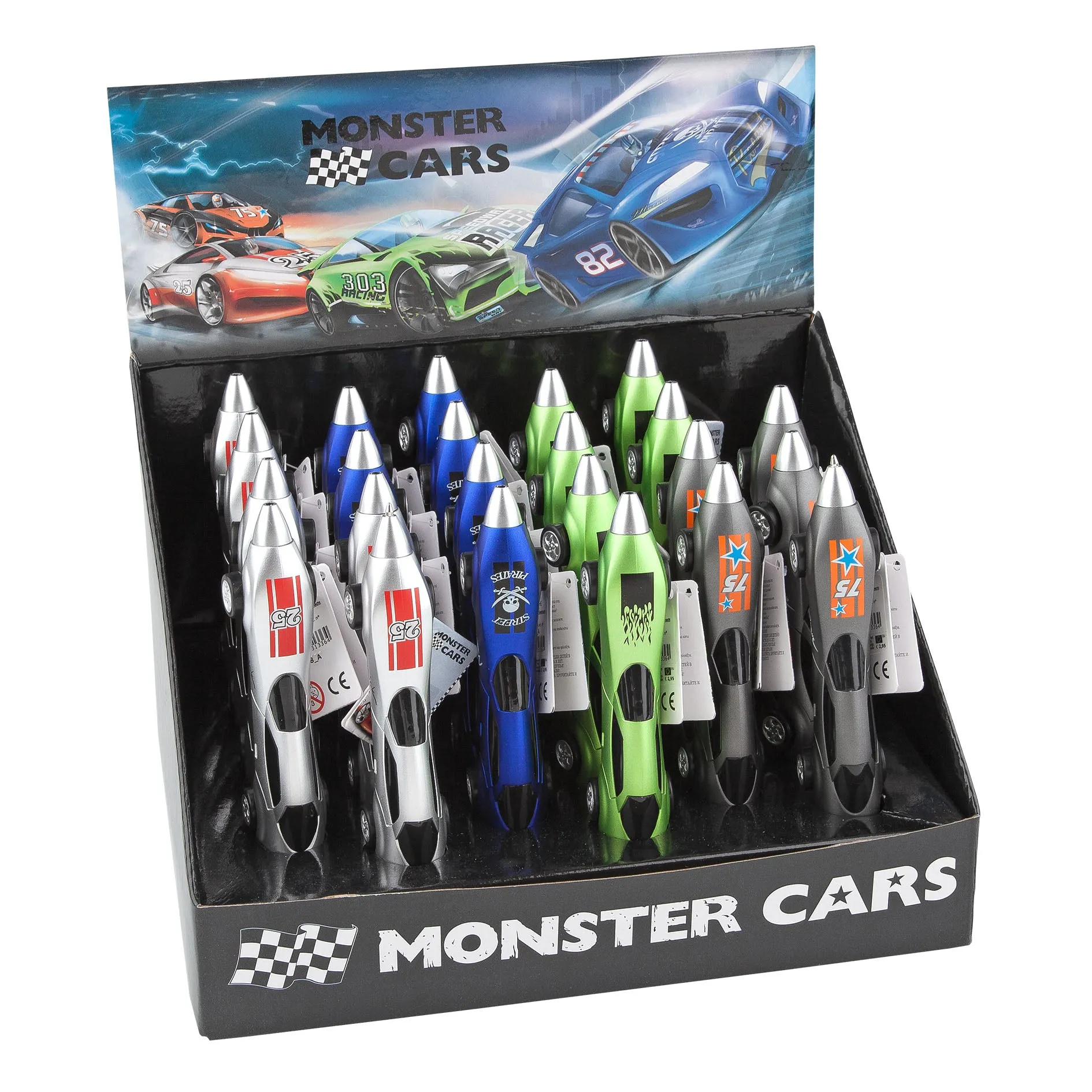Depesche Monster Cars Ball Pen Racing