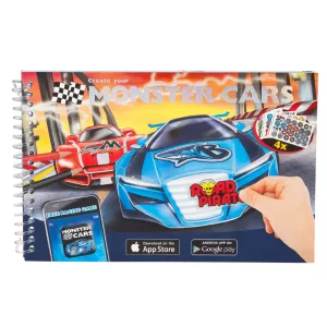 Depesche Monster Cars Pocket Colouring Book