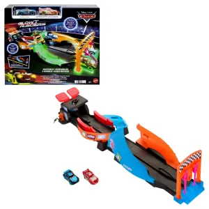 Disney Pixar Cars Launch & Criss-Cross Glow Race