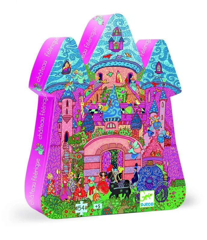 Djeco The Fairy Castle 54 Piece Puzzle