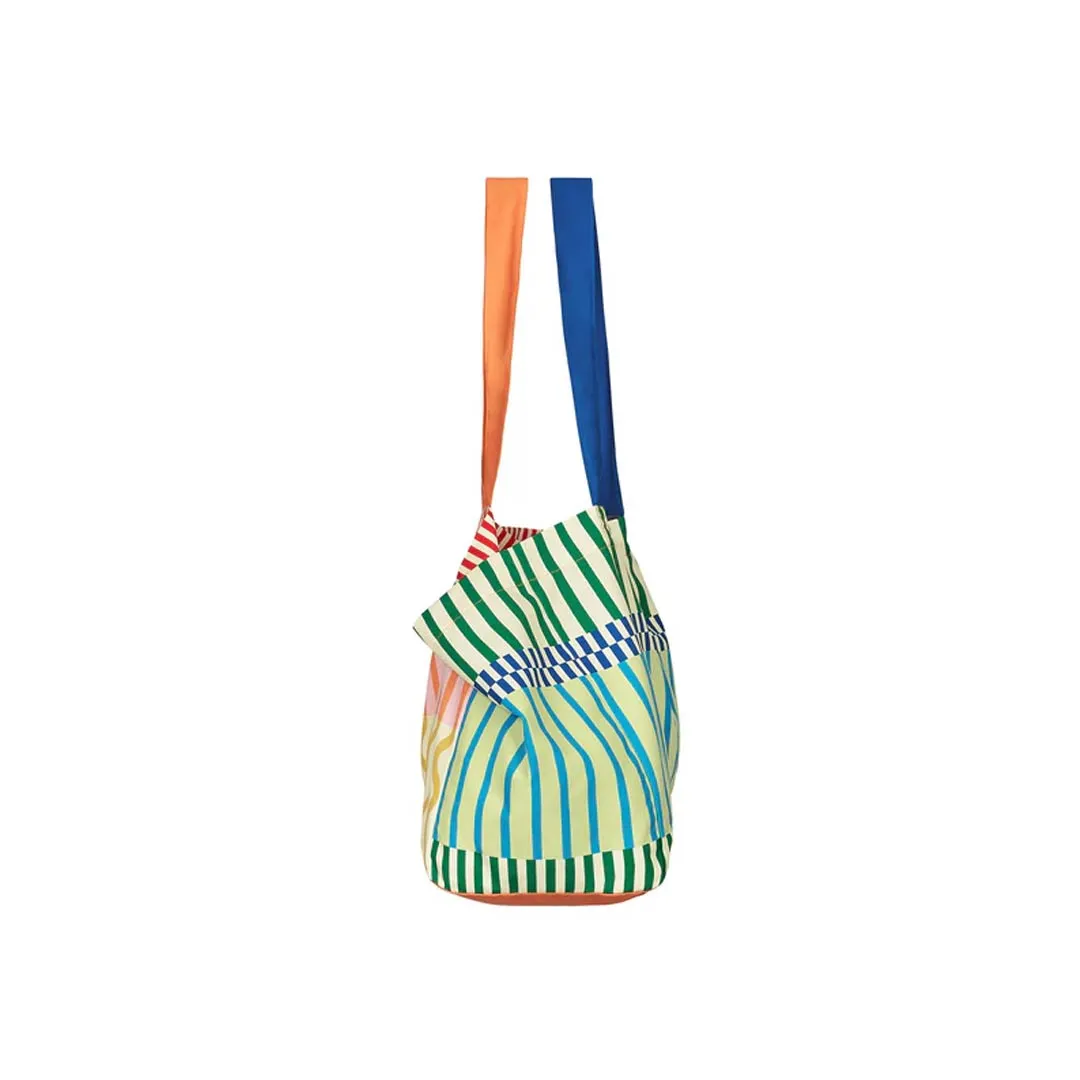 Dock & Bay Beach Bag - Stripe Up Your Life