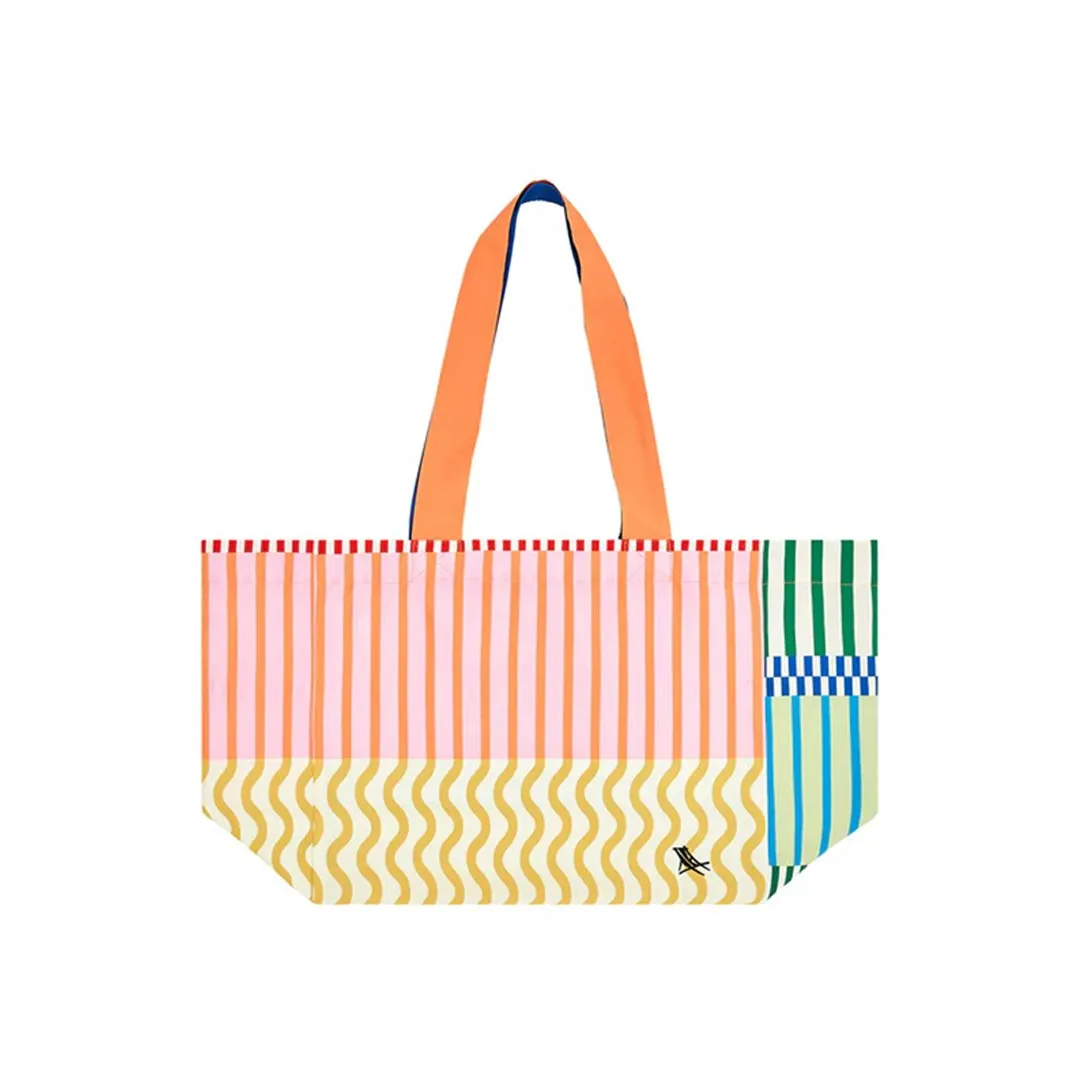 Dock & Bay Beach Bag - Stripe Up Your Life