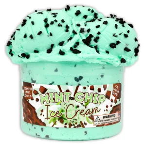 Dope Slimes Mint Chocolate Chip Ice Cream Textured Slime