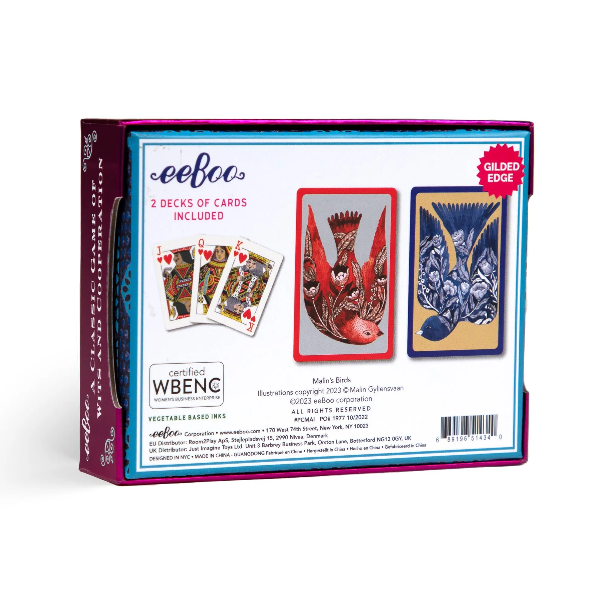 eeBoo Bridge Set - Malin's Birds