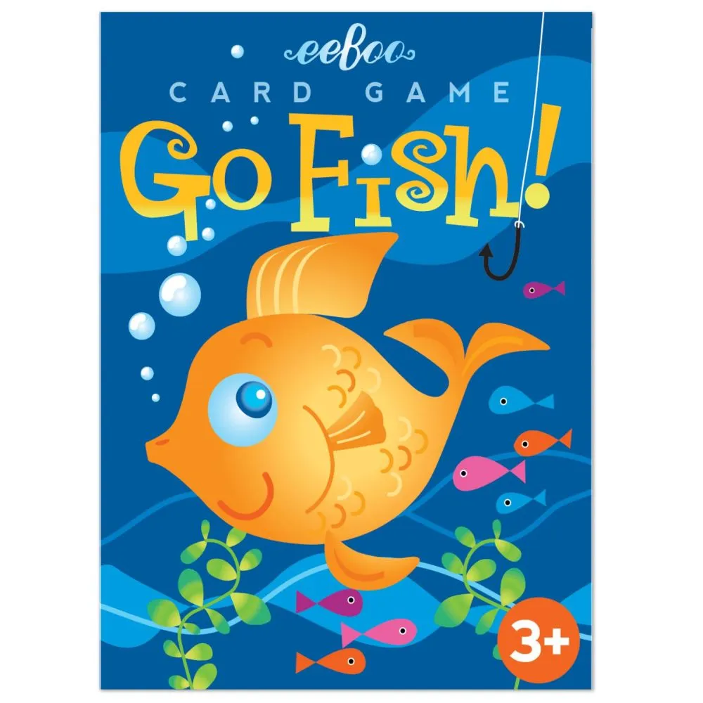 eeBoo Color Go Fish Educational Card Game