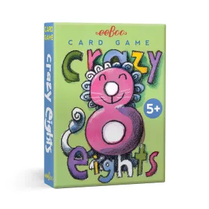 eeBoo Crazy Eight Playing Cards (2Ed)
