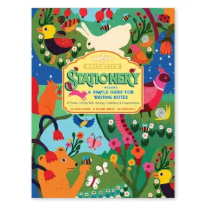 eeBoo In The Meadow Lost Arts Stationery Set