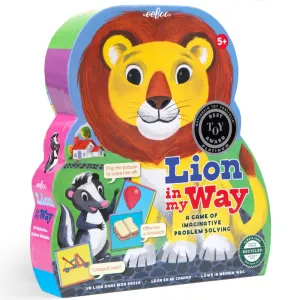 eeBoo Lion in My Way Imaginative Problem Solving Game, Ages 5 