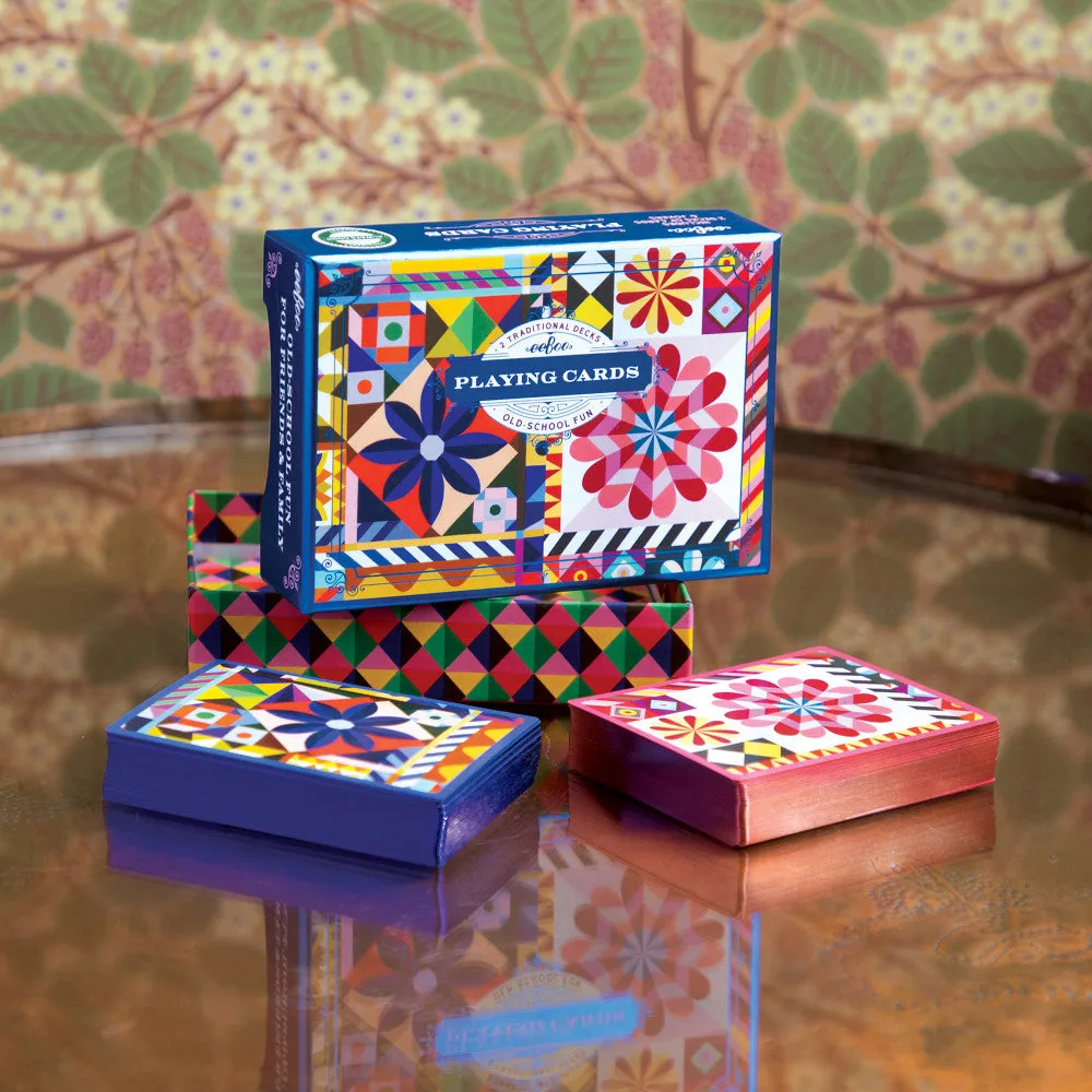 eeBoo Piece & Love Sunshine Garden Dual Deck Playing Cards