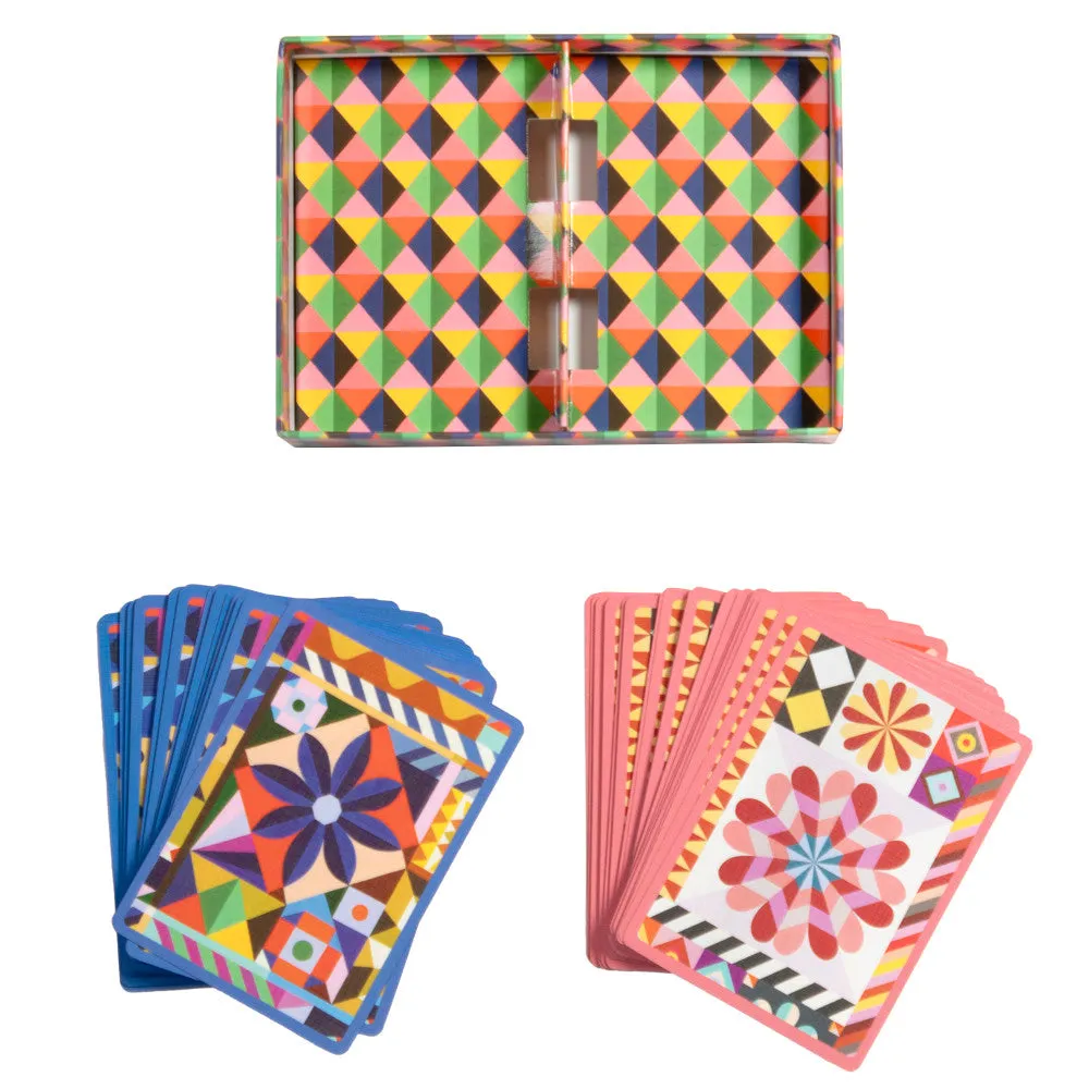 eeBoo Piece & Love Sunshine Garden Dual Deck Playing Cards