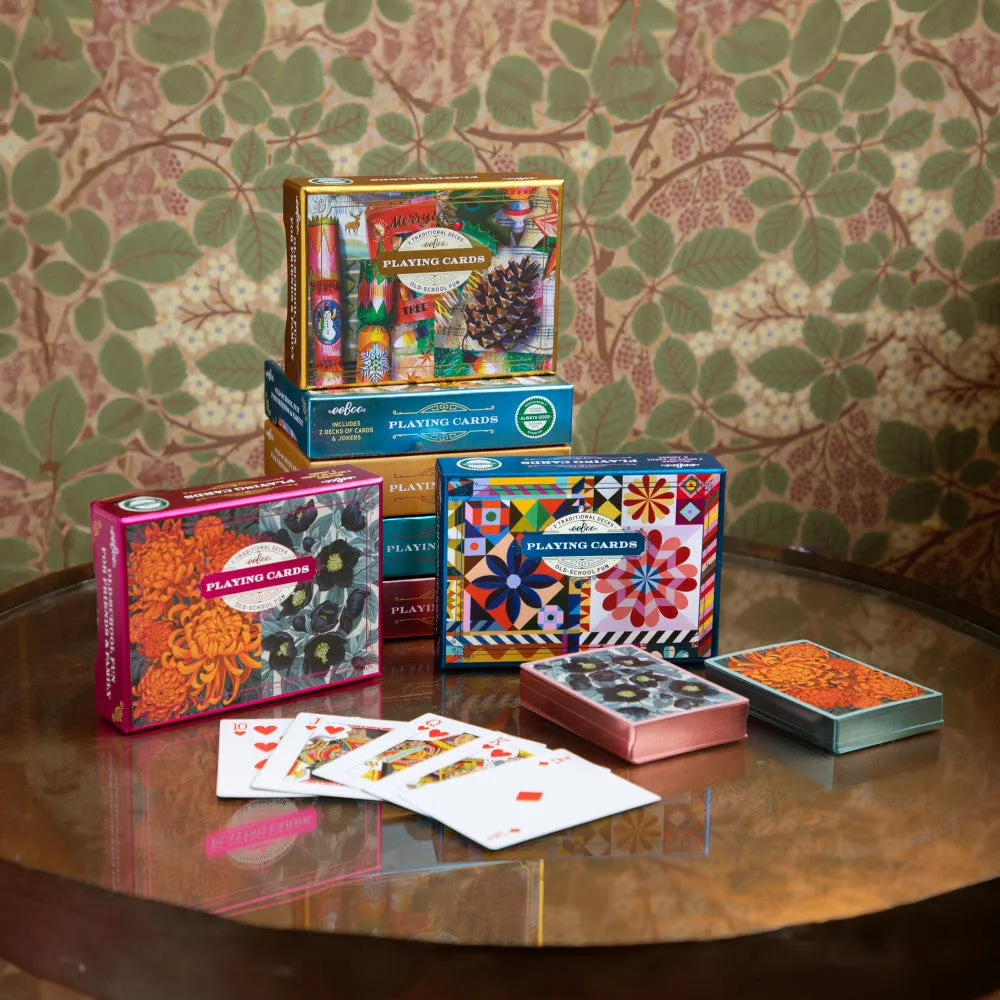 eeBoo Piece & Love Sunshine Garden Dual Deck Playing Cards