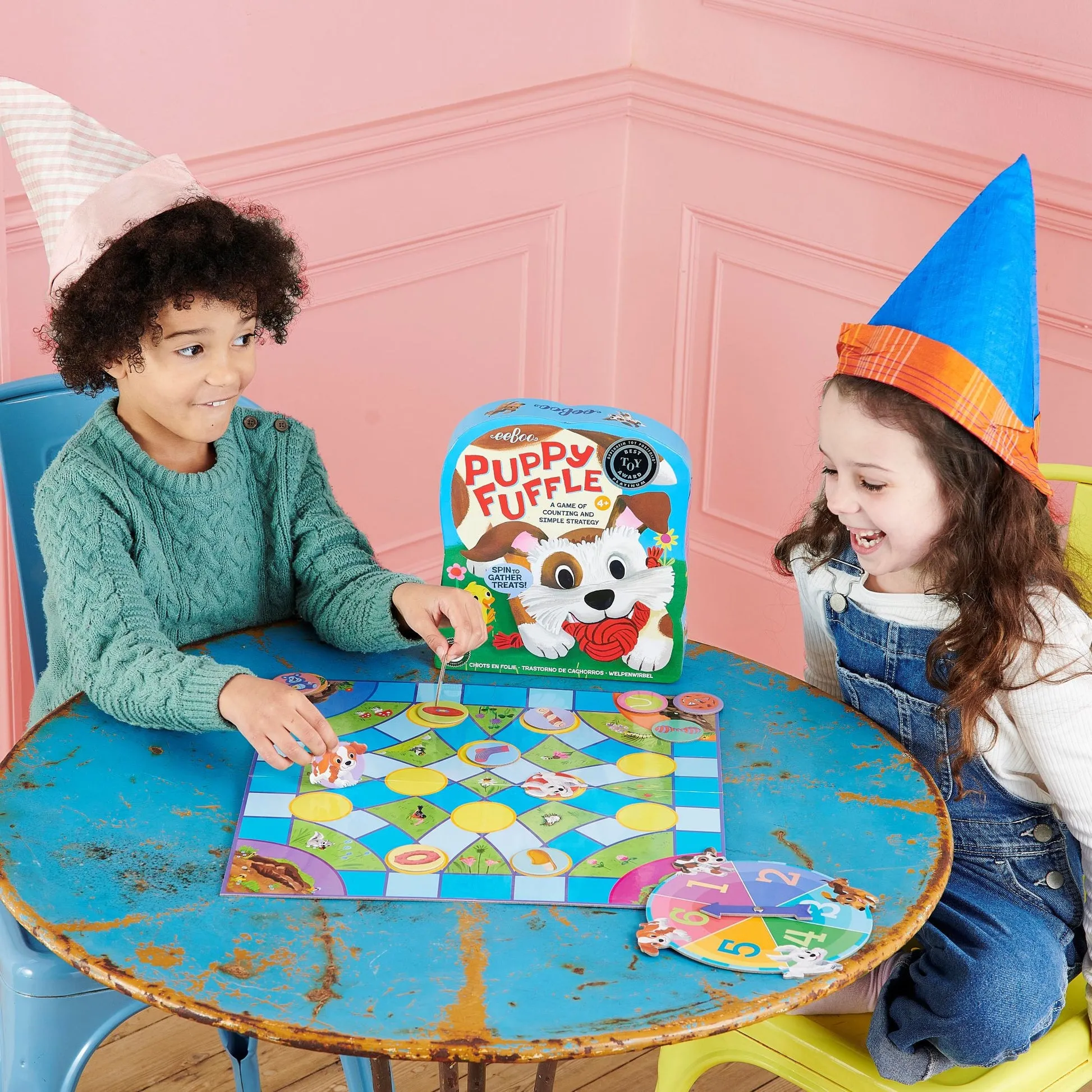 eeBoo Puppy Fuffle Shaped Board Game