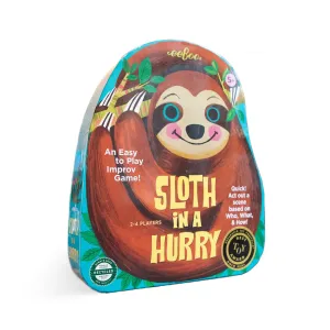 eeBoo Sloth In A Hurry Shaped Spinner Game