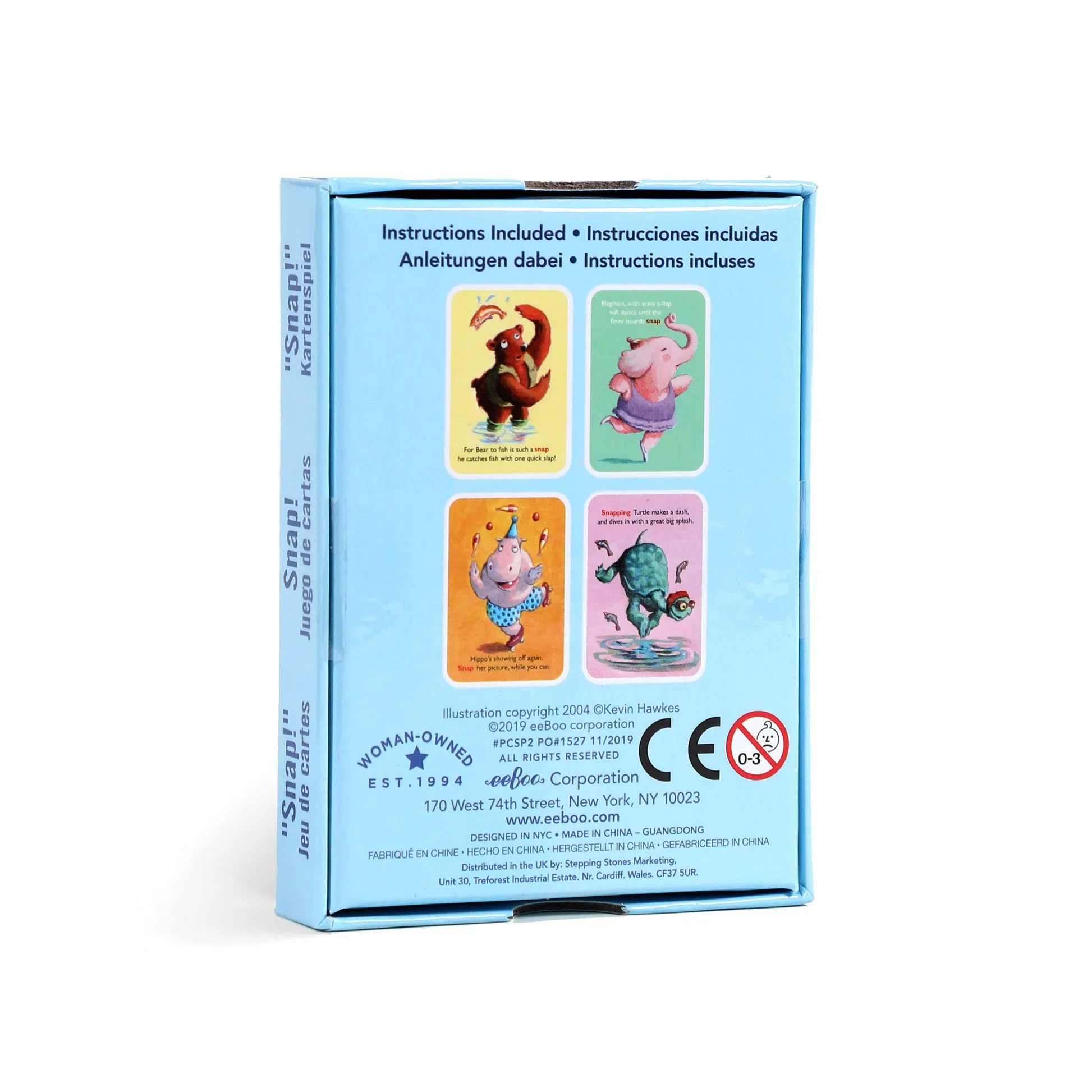 eeBoo Snap Playing Cards (2ed)