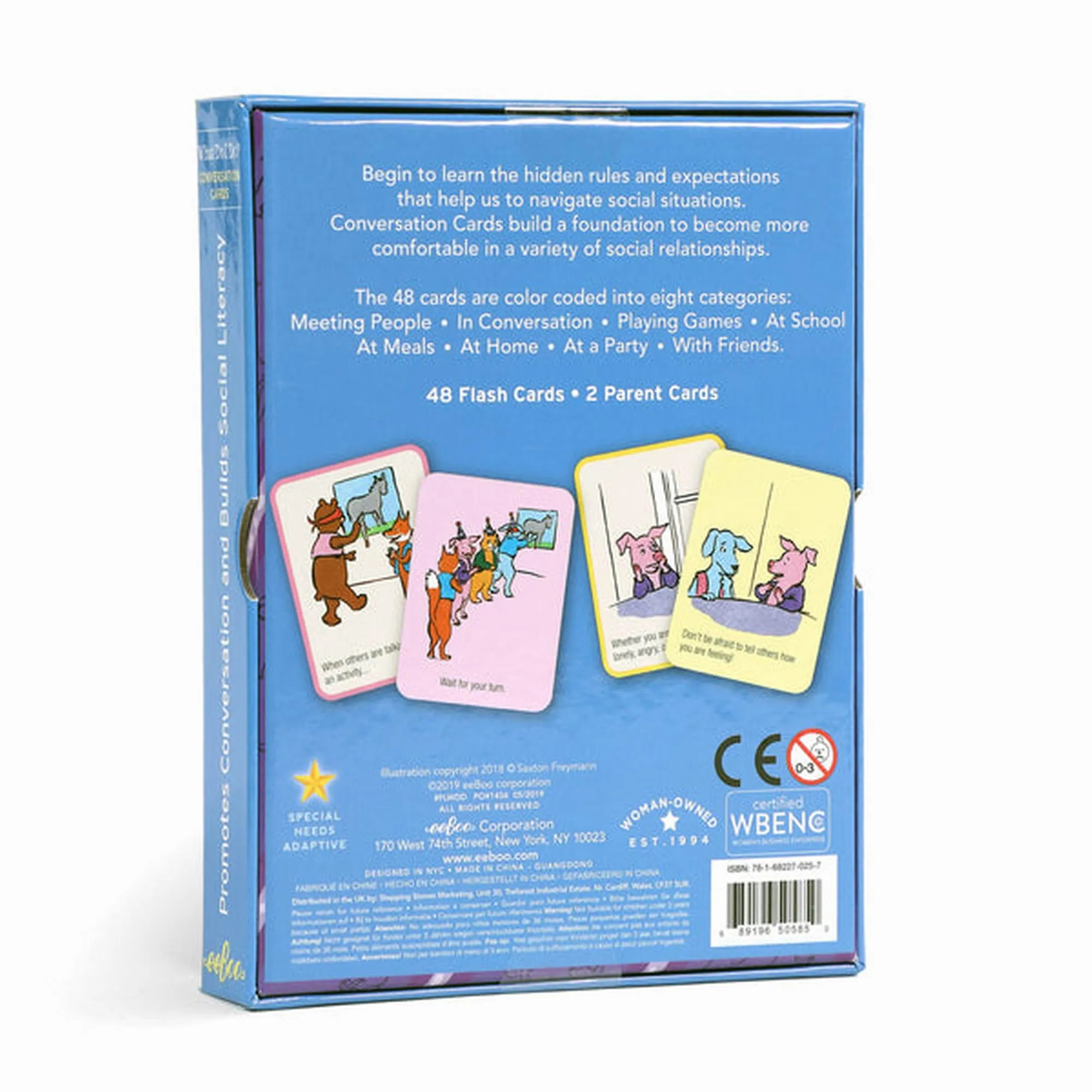 eeBoo What Do I Do Conversation Cards – New Packaging