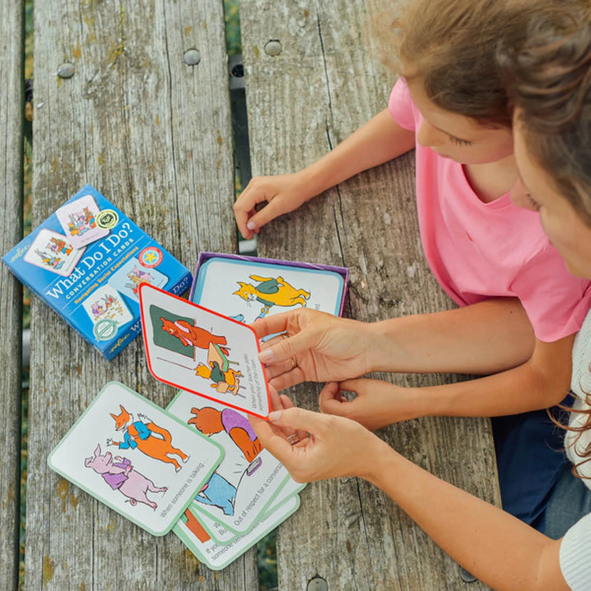 eeBoo What Do I Do Conversation Cards – New Packaging