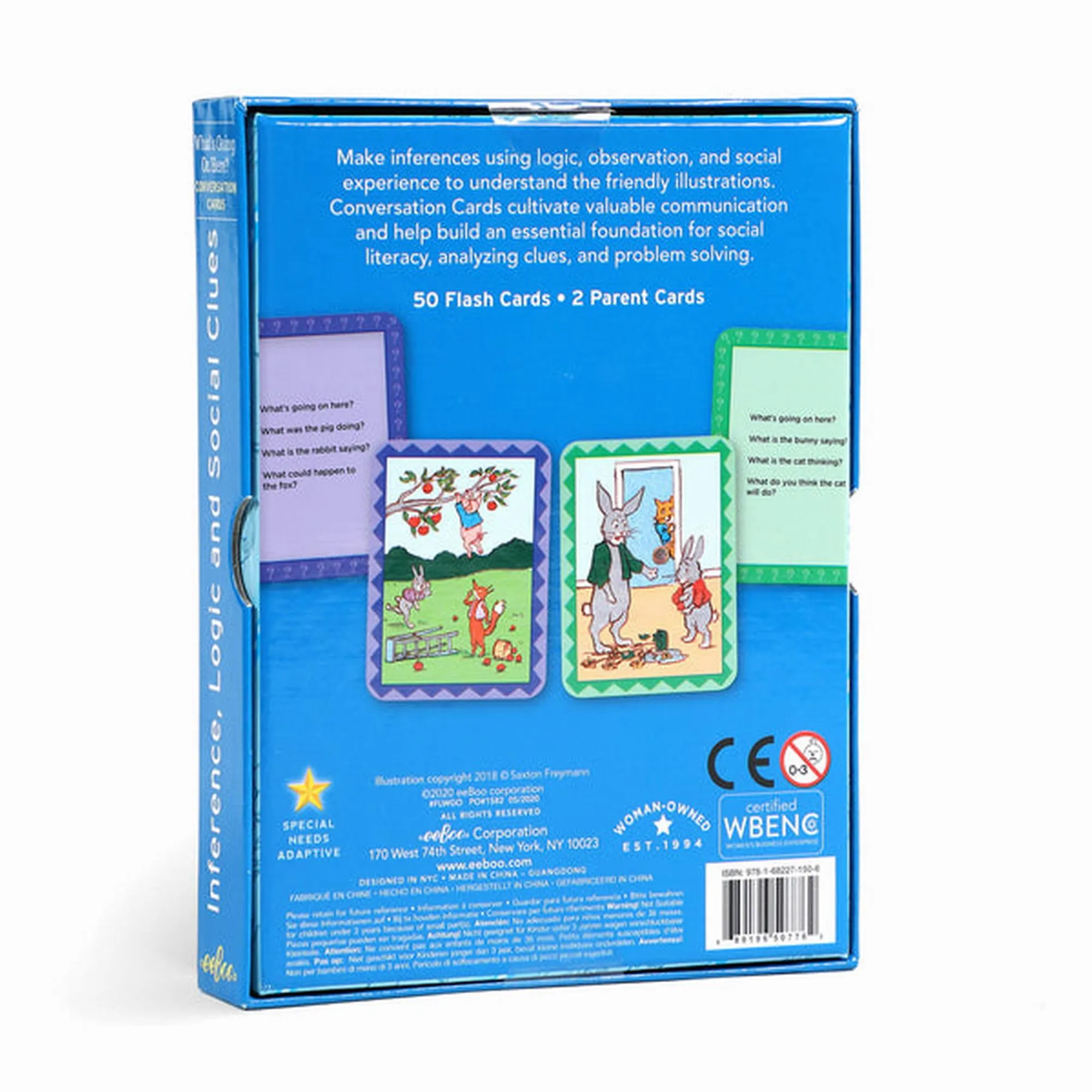 eeBoo What’s Going On Here Conversation Cards – New Packaging