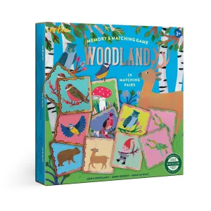eeBoo Woodland Shiny Memory Matching Game