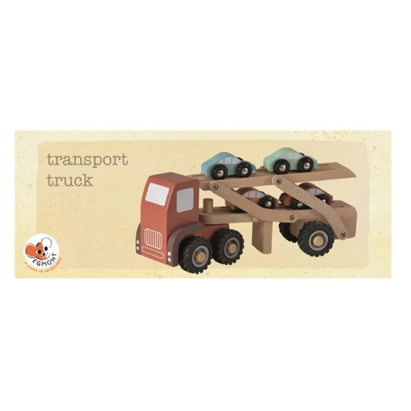Egmont Toys Wooden Car Transport Truck