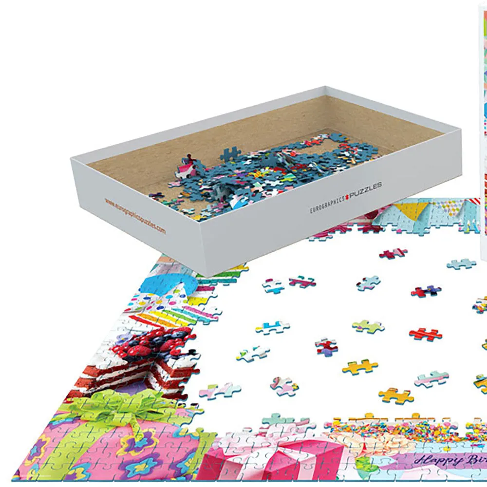 Eurographics Birthday Cake Party Jigsaw Puzzle - 1000 pc