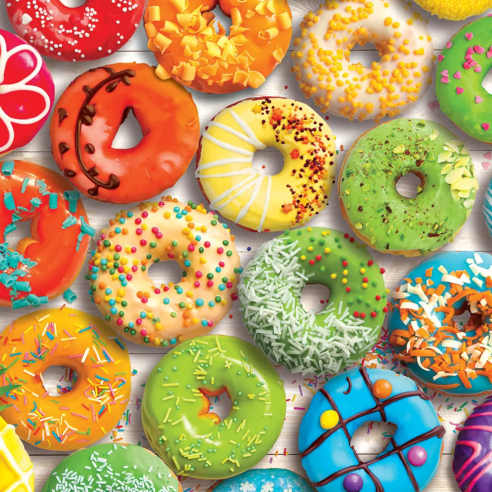 Eurographics Donut Rainbow Tin Jigsaw Puzzle - 550 Pieces