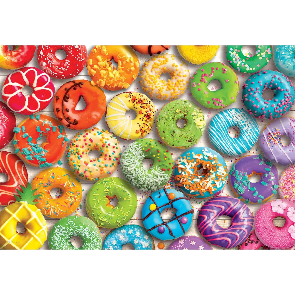 Eurographics Donut Rainbow Tin Jigsaw Puzzle - 550 Pieces