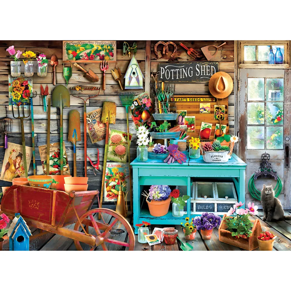 Eurographics The Potting Shed Spring Garden Puzzle - 1000 pc