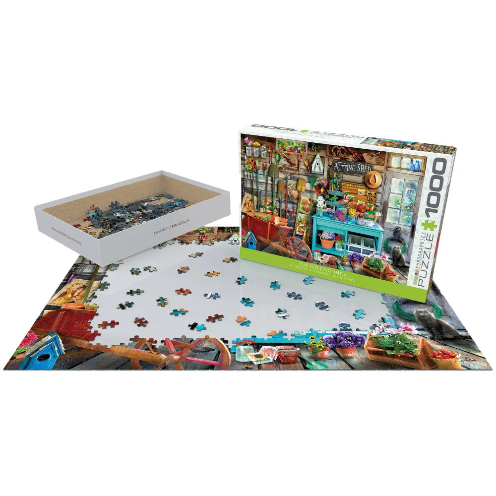 Eurographics The Potting Shed Spring Garden Puzzle - 1000 pc