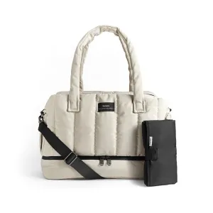 Finnson Innes Eco Holdall Changing Bag With Changing Mat - Taupe