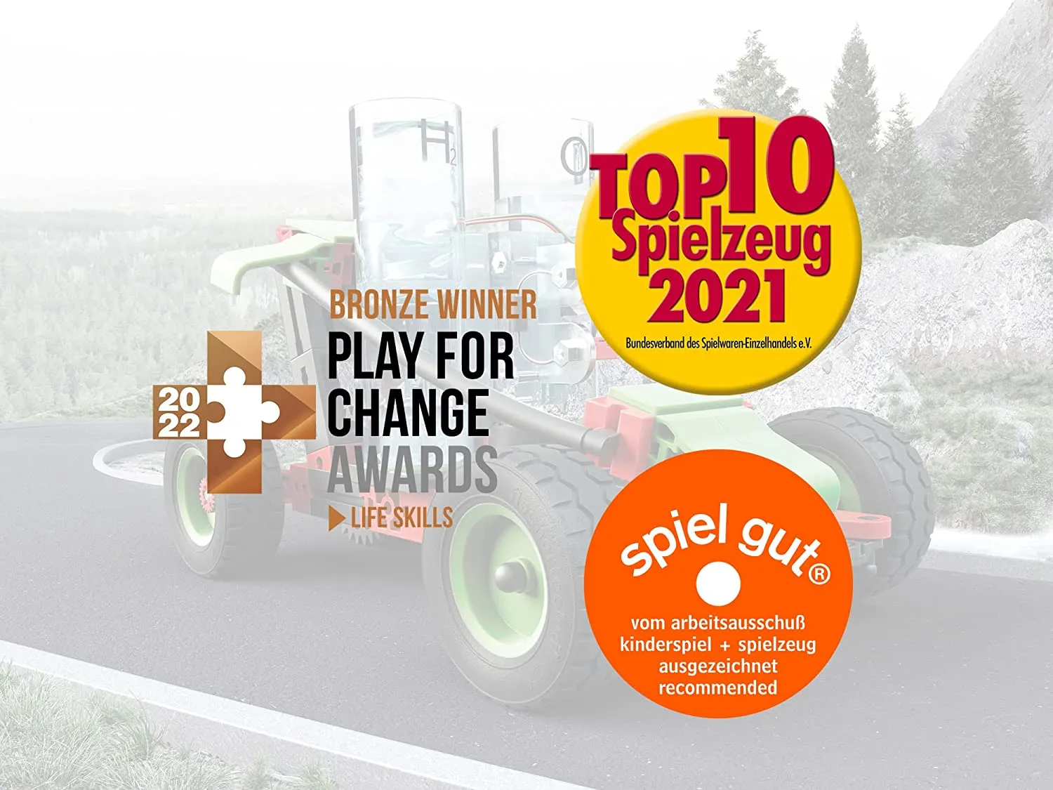 Fischertechnik - H2 Fuel Cell Car Wise - Kids Toys