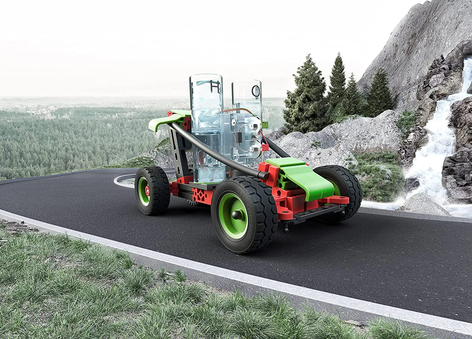 Fischertechnik - H2 Fuel Cell Car Wise - Kids Toys